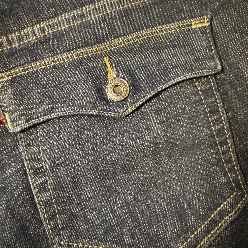 Levi's 512 Women's Classic Blue Wide Leg Jeans - Picture 7 of 9